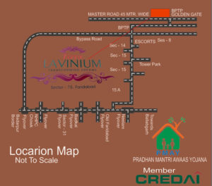 Terra Lavinium Location Map